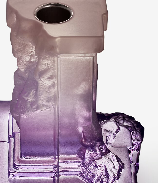 Kosta Boda Kerzenhalter Rocky Baroque