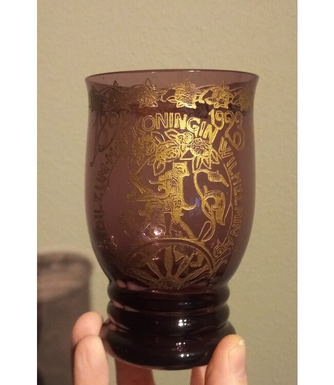 Andries Copier - Wilhelmina Becher lila 1923