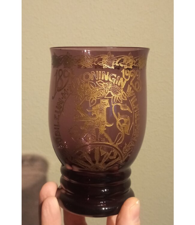 Andries Copier - Wilhelmina Becher lila 1923