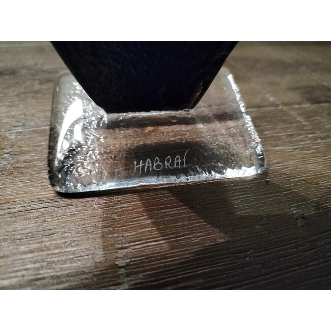 Glasstudio Habrat Tukan orange/gold
