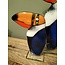 Glasstudio Habrat Tukan orange/gold