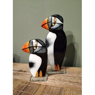 Glass Studio Habrat Habrat - gläserner Papagei Puffin
