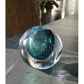 Royal Leerdam Crystal Leerdam Spijkerbol Ø7cm Blauw