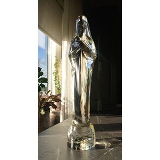 Royal Leerdam Crystal Steph Uiterwaal - Madonna helder groot 1932