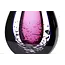 Ozzaro - Exclusieve glaskunst roze/zwart