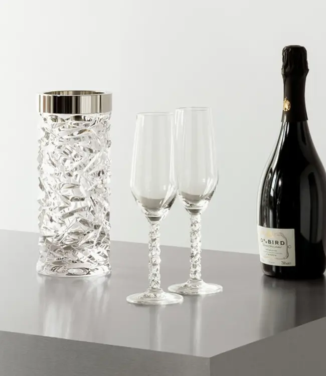 Orrefors Kristall Weinglas Carat