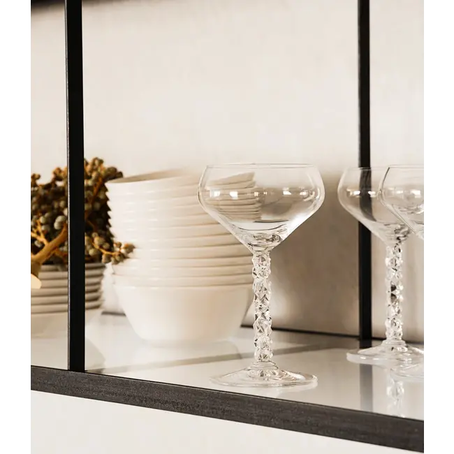 Orrefors coupe champagneglas Carat