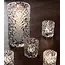 Orrefors Crystal hurricane lamp