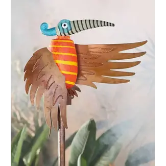 Glasstudio Borowski Borowski windgong Maverick rood/oranje
