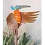 Glasstudio Borowski Borowski Windgong Maverick Rot/Orange