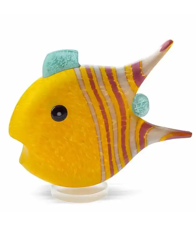 Glasstudio Borowski Borowski Glas - Angelfish Medium geel