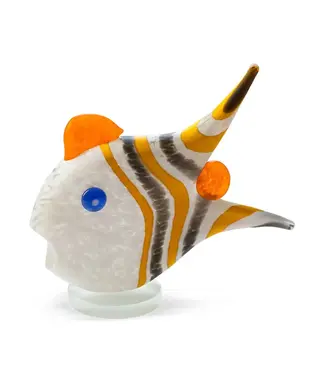 Glasstudio Borowski Borowski glaskunst Angelfish Small wit