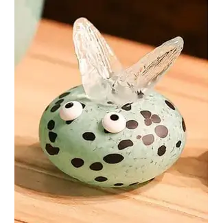 Glasstudio Borowski Borowski Briefbeschwerer Bugzee grün