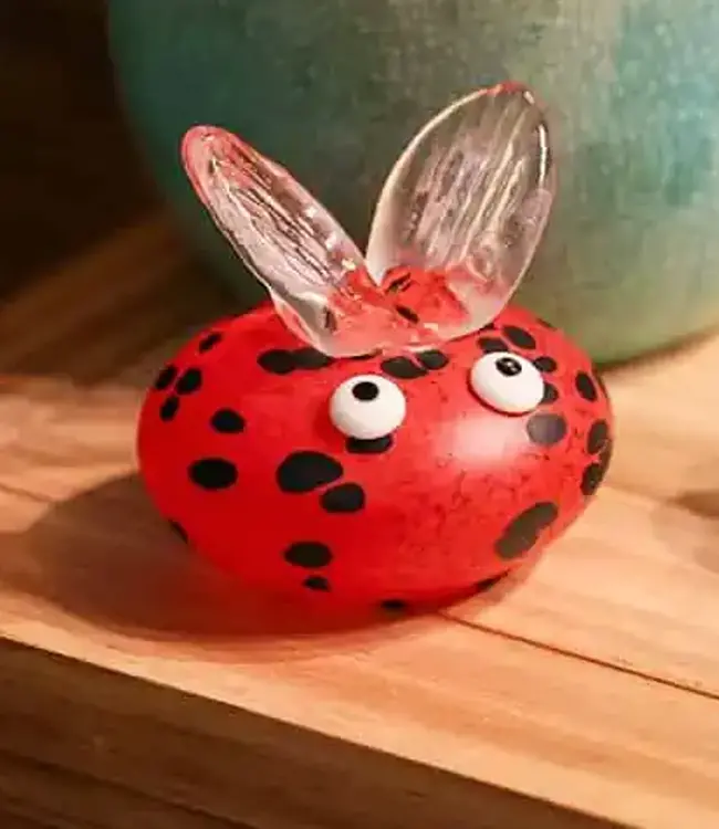 Borowski (Studio Line) Borowski Briefbeschwerer Bugzee rot