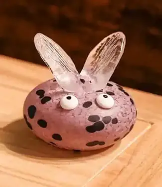 Borowski (Studio Line) Borowski paperweight Bugzee violet