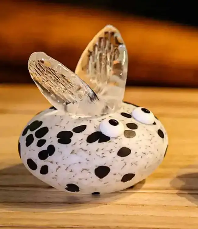 Glasstudio Borowski Borowski paperweight Bugzee wit