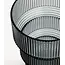 Kosta Boda Vase Pavillon grau