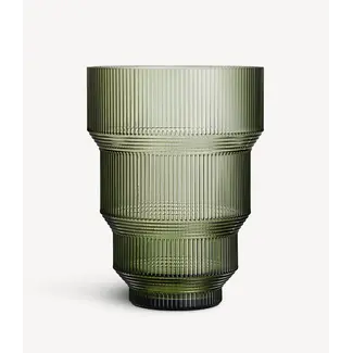 Kosta Boda vase Pavillon grün