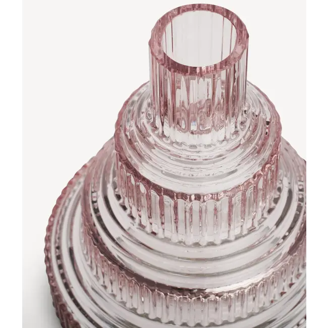 Kosta Boda vaas Pavilion pink