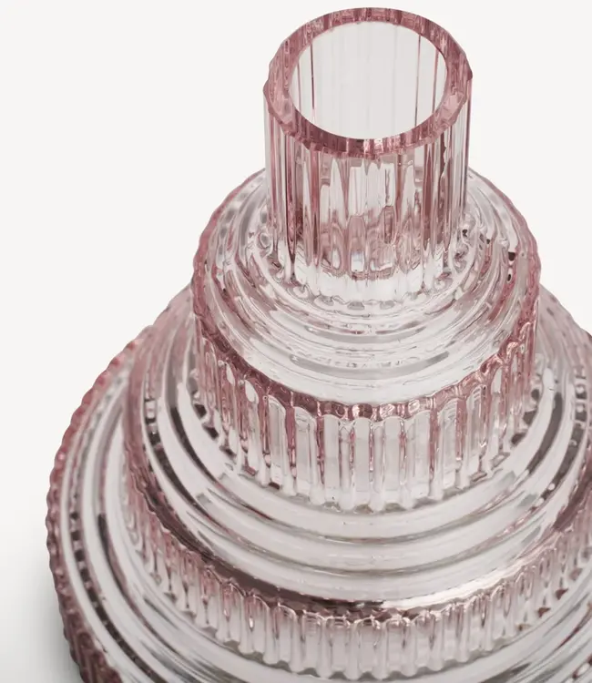 Kosta Boda vaas Pavilion pink