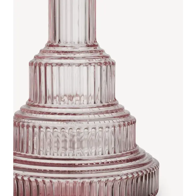 Kosta Boda vaas Pavilion pink