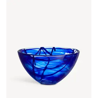 Anna Ehrner Kosta Boda schale Contrast Blau