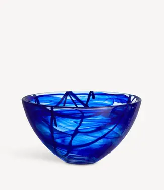 Kosta Boda Kosta Boda schaal Contrast blauw
