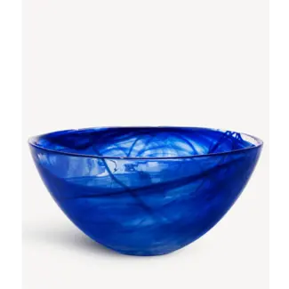 Anna Ehrner Kosta Boda schale Contrast Blau