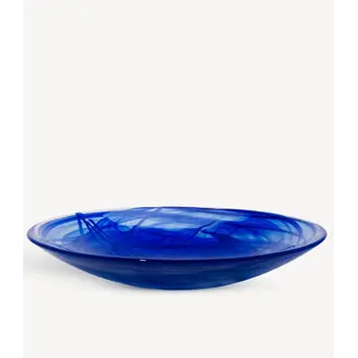 Anna Ehrner Kosta Boda Tisch Contrast blau