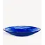 Anna Ehrner Kosta Boda bord Contrast blauw