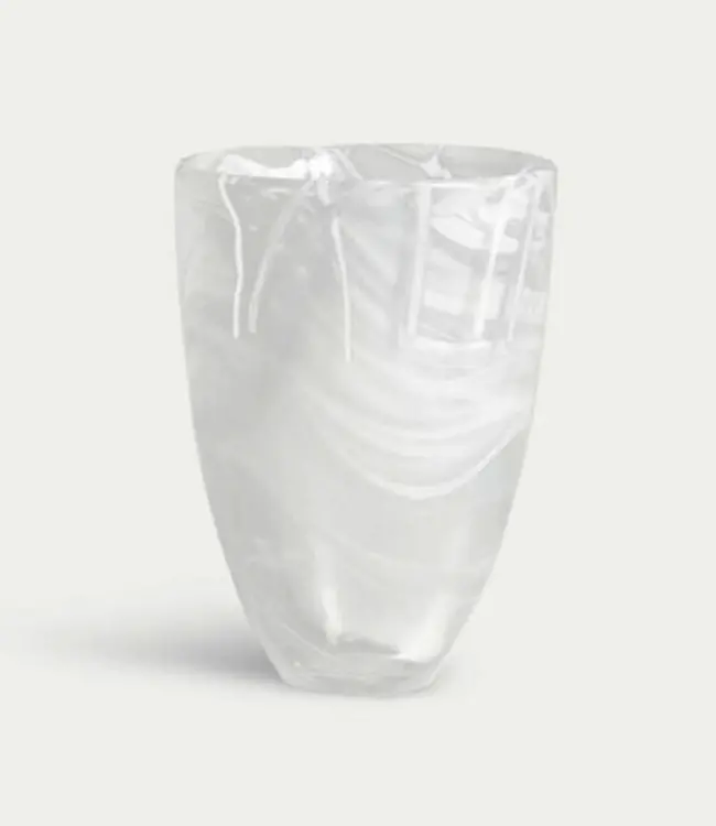 Kosta Boda Vase weiß