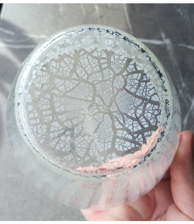 Andries Copier - Craquelé Sonoor Vase Weiß 1935