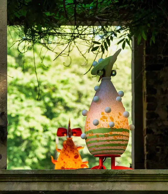 Borowski glaskunst lamp Bonzo 'Diva'