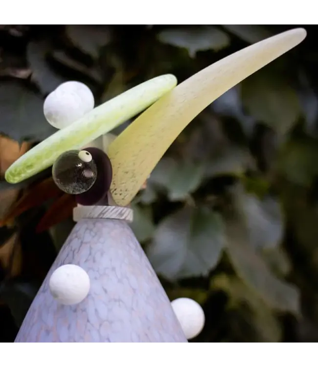 Borowski glaskunst lamp Bonzo 'Diva'