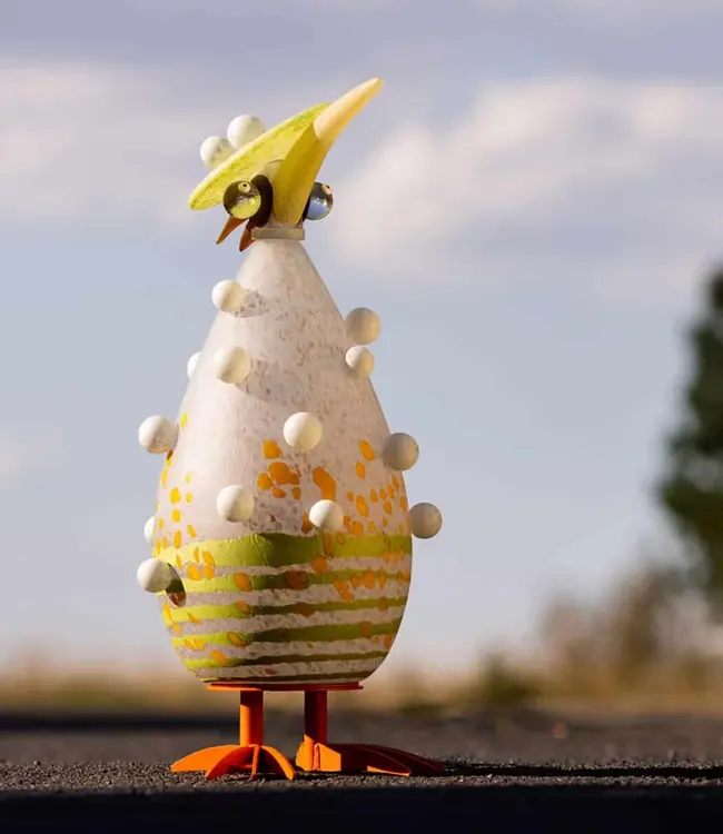 Borowski glaskunst lamp Bonzo 'Diva'