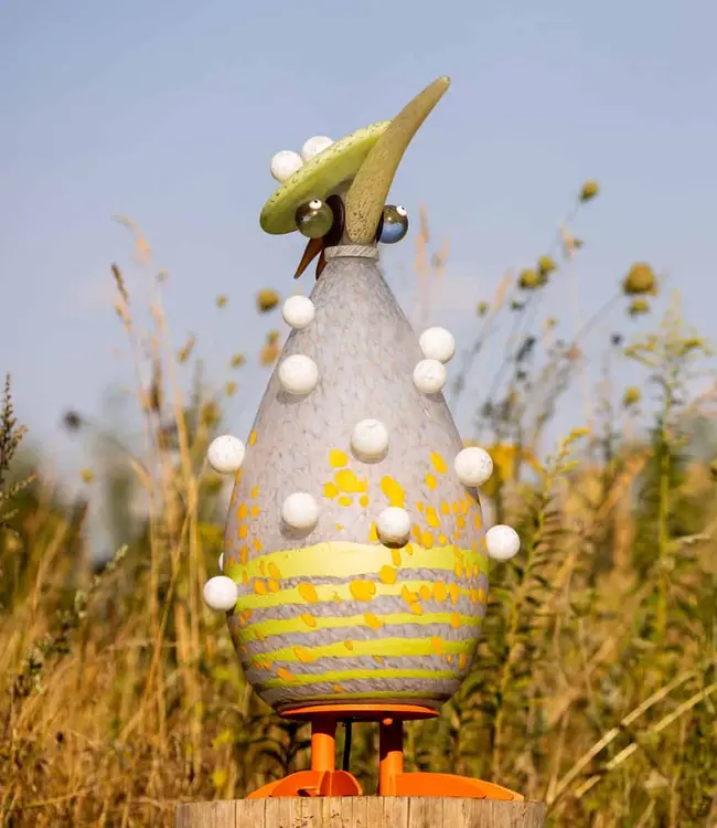 Borowski glaskunst lamp Bonzo 'Diva'