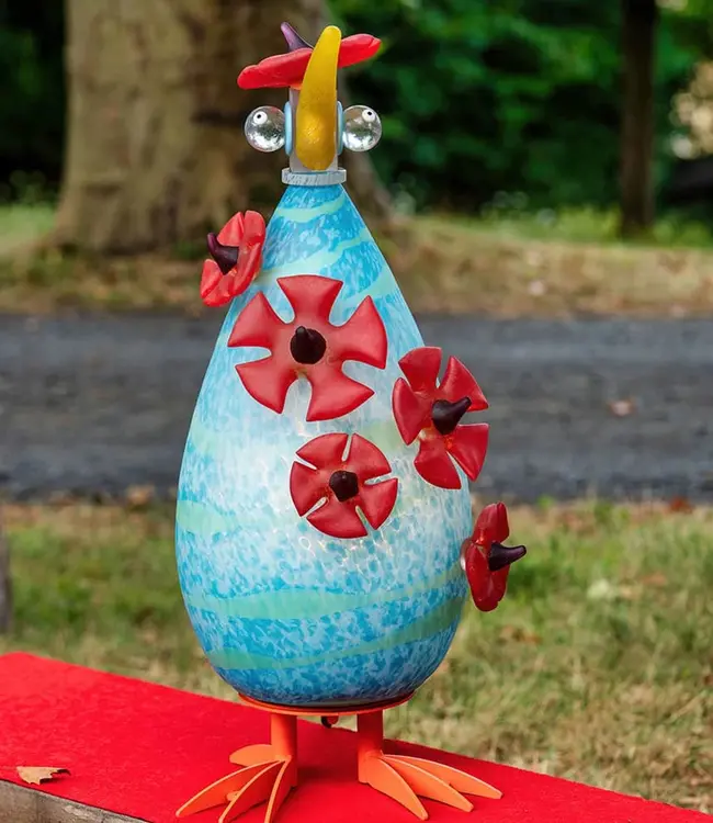 Borowski glaskunst lamp Bonzo 'Muse'