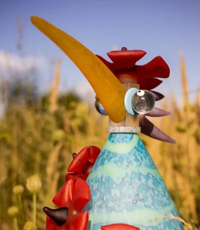 Borowski glaskunst lamp Bonzo 'Muse'