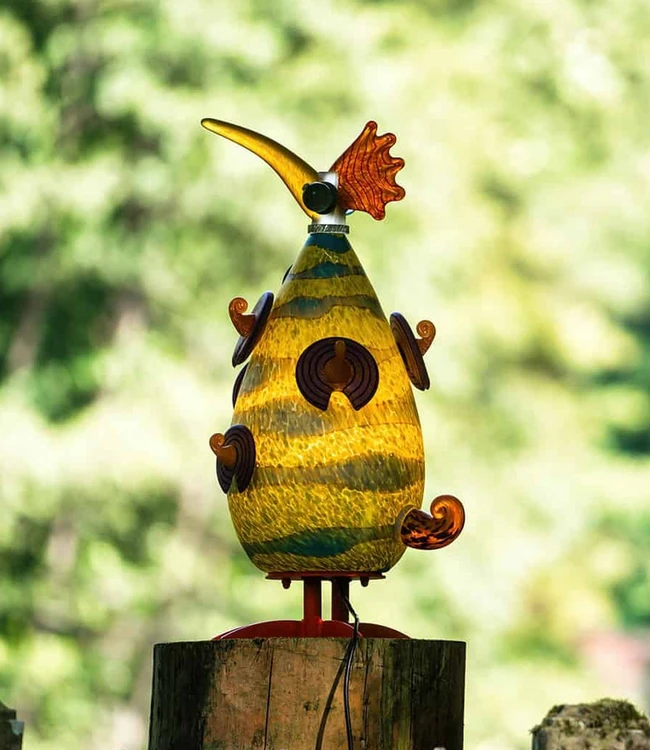 Borowski glaskunst lamp Bonzo 'Starlet'