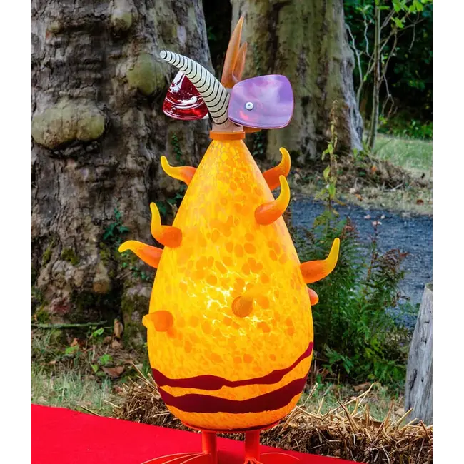 Borowski glaskunst lamp Bonzo 'Sunny'