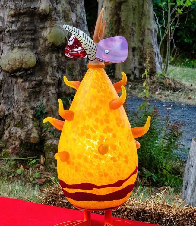 Borowski glaskunst lamp Bonzo 'Sunny'