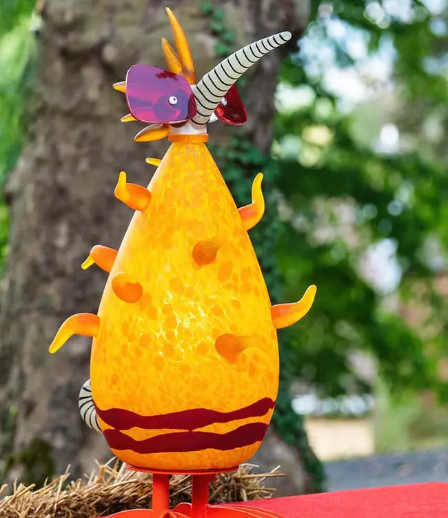 Borowski glaskunst lamp Bonzo 'Sunny'