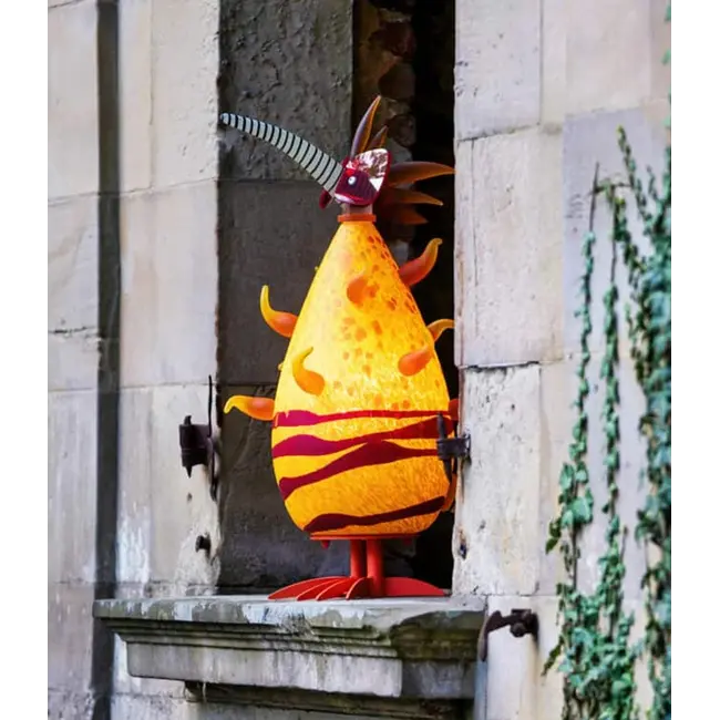 Borowski glaskunst lamp Bonzo 'Sunny'