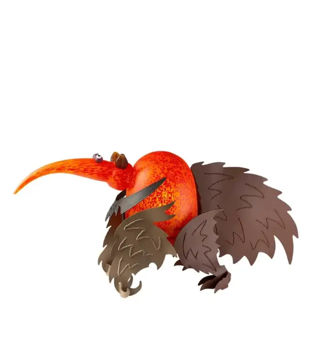 Borowski glaskunst lamp Fletcher, rood