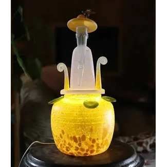 Glasstudio Borowski Borowski tafellamp MIXOLO Smooth Lemon