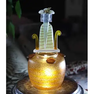 Glasstudio Borowski Borowski tafellamp MIXOLO Warm Honey