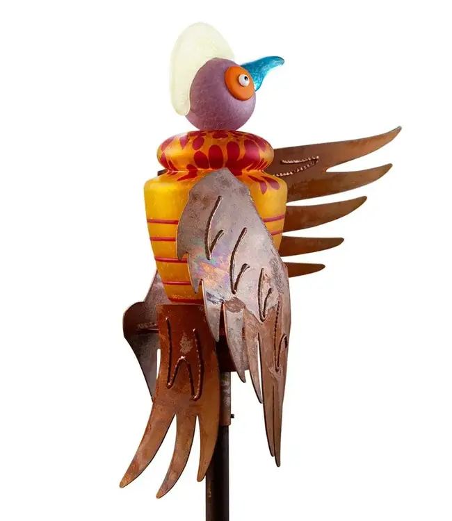 Borowski glaskunst windvogel Skyler