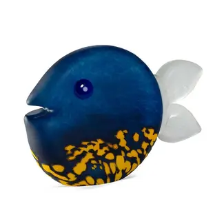 Glasstudio Borowski Borowski Glas object Sparx Tall blauw
