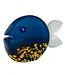 Borowski Studio Line Borowski glaskunst vis Sparx Tall, blauw