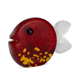 Glasstudio Borowski Borowski Glasobjekt Sparx Tall rot